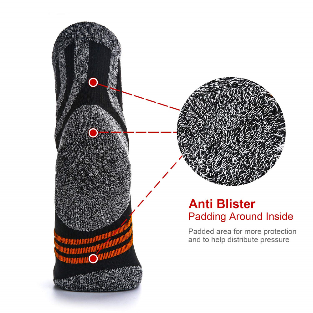 5 Pairs Socks Men Anti Blister - Fishing Socks avis et prix