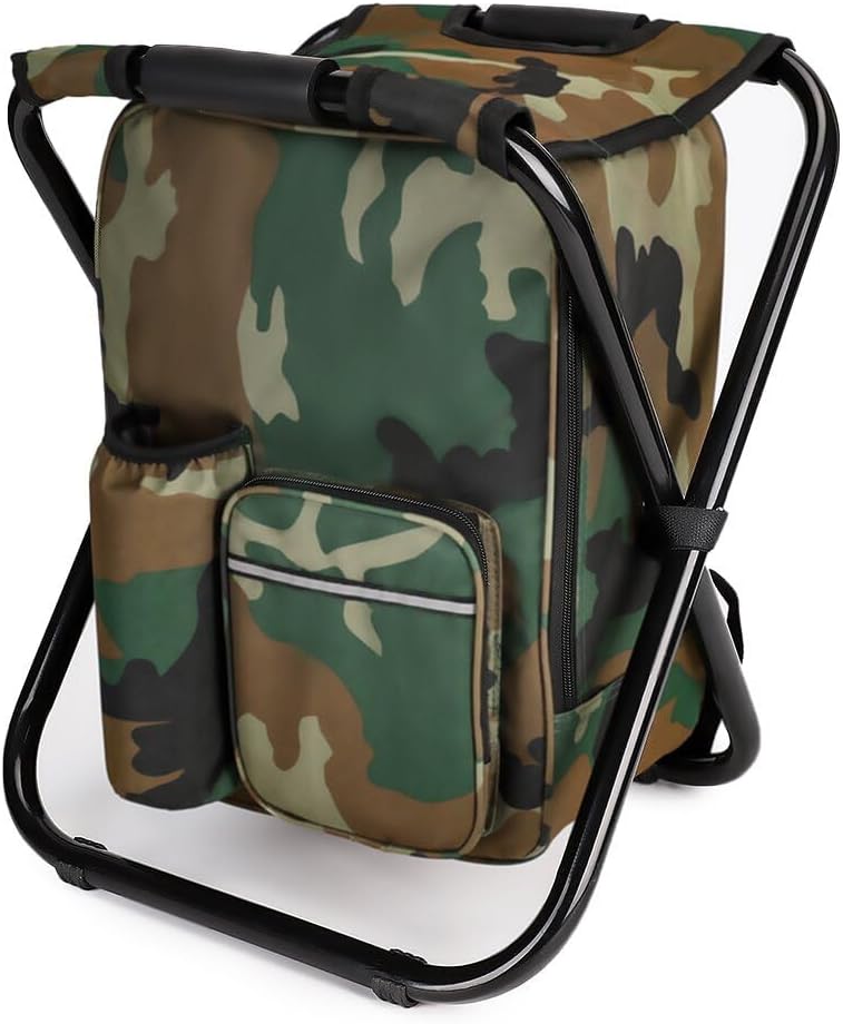 Portable Folding Camping Stool - Fishing Bag Waterproof avis et prix
