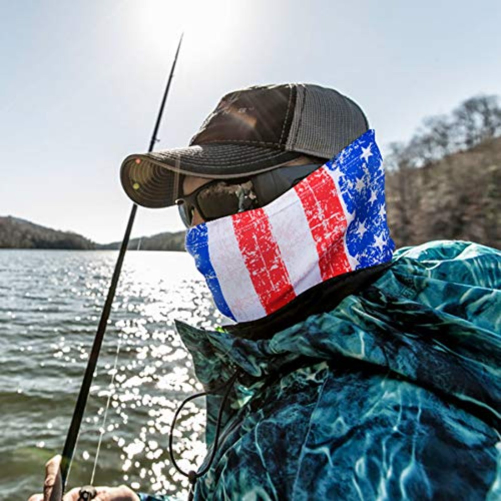 Outdoor Fishing Ice Silk Sun P - Fishing Mask Sun Protection avis et prix