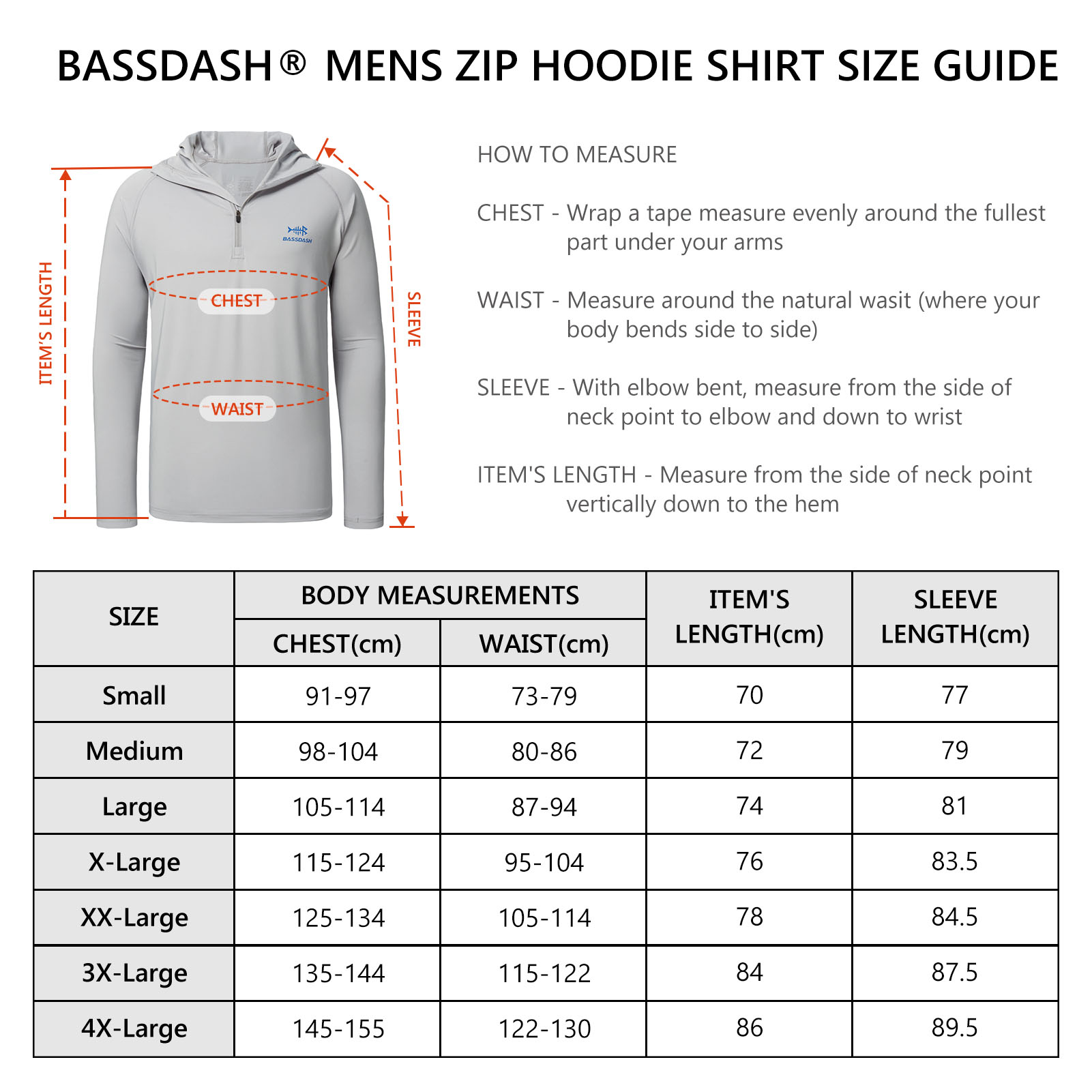 Bassdash Men’s UPF 50+ 1/4 Zip - Fishing Shirt Uv Protection avis et prix